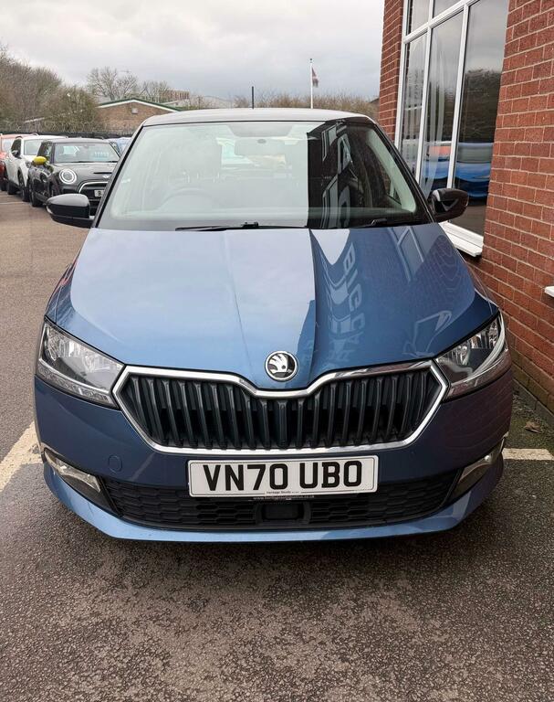 Skoda Fabia 1.0 Tsi Colour Edition Euro 6 Ss VN70UBO Blue #5