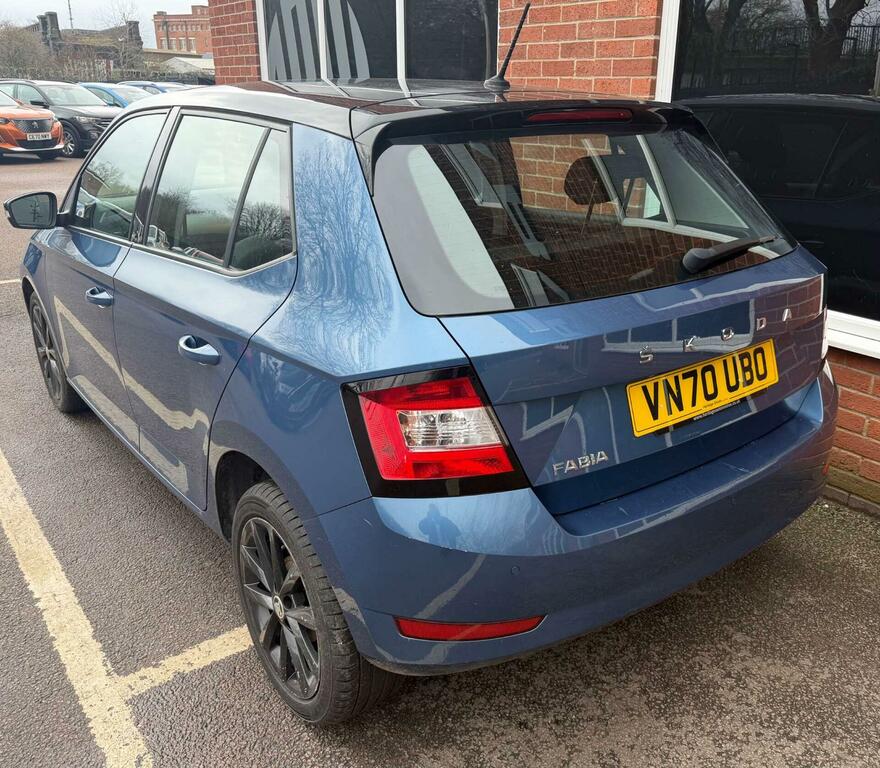 Skoda Fabia 1.0 Tsi Colour Edition Euro 6 Ss VN70UBO Blue #2