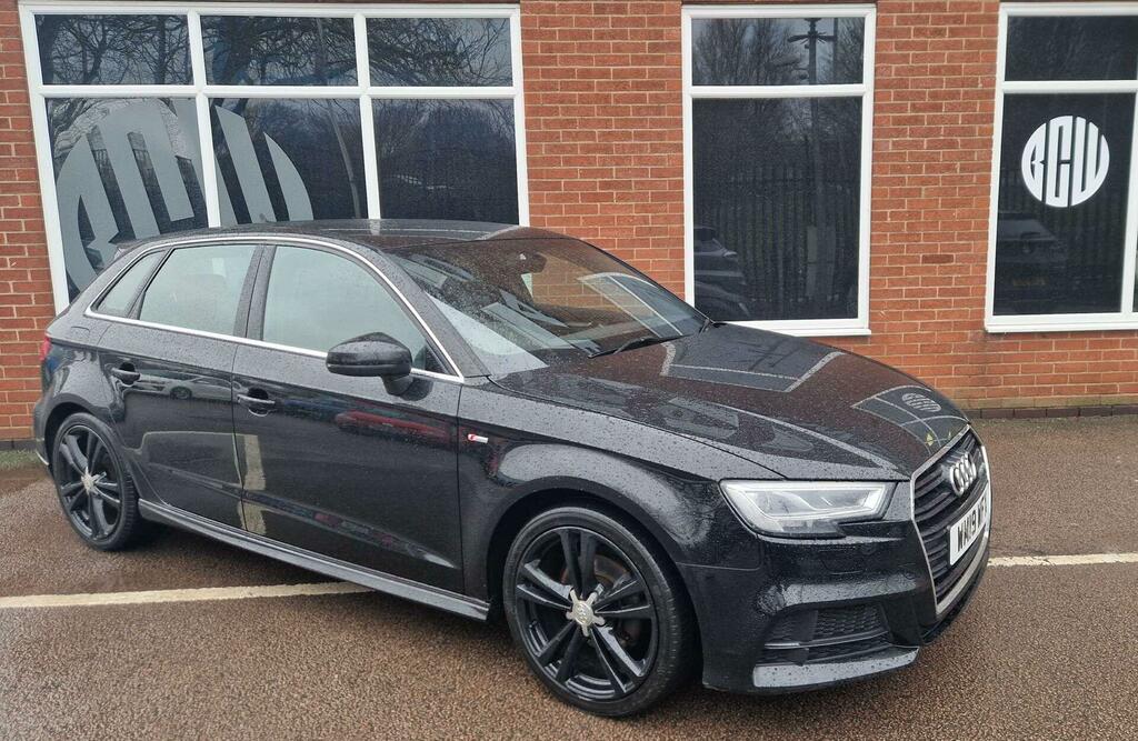 Audi A3 1.0 Tfsi 30 S Line Sportback Euro 6 Ss Black