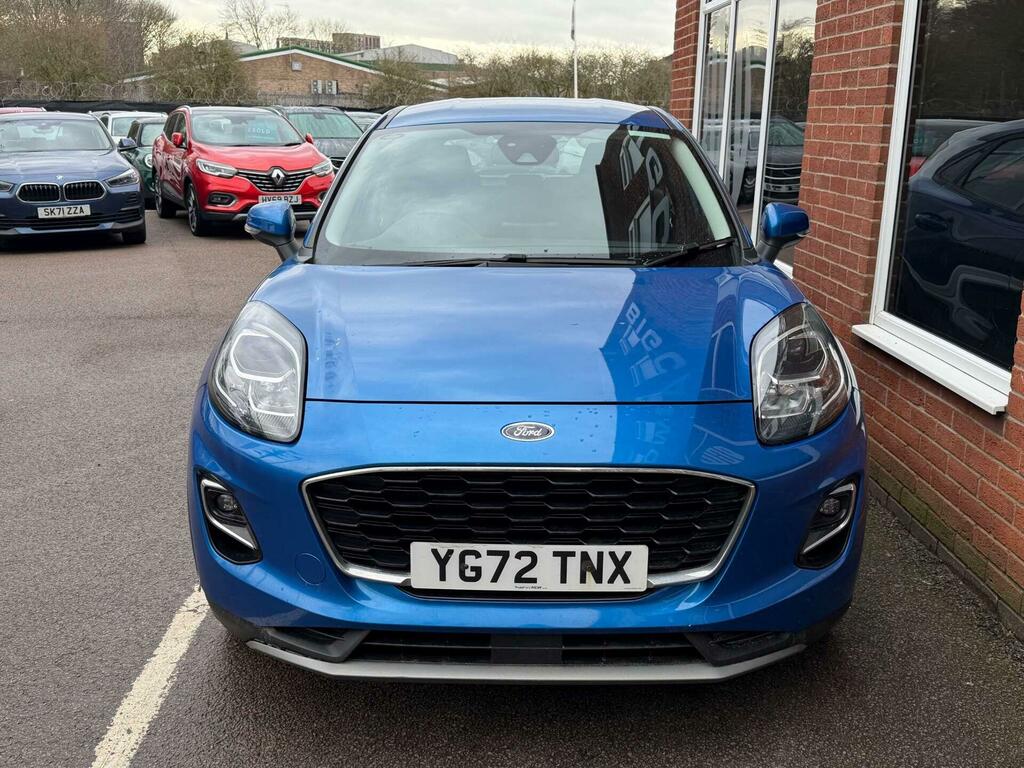 Ford Puma 1.0T Ecoboost Mhev Titanium Dct Euro 6 Ss YG72TNX Blue #4