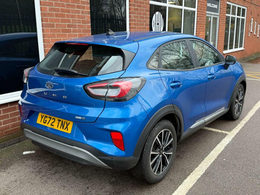 Ford Puma 1.0T Ecoboost Mhev Titanium Dct Euro 6 Ss YG72TNX Blue #5