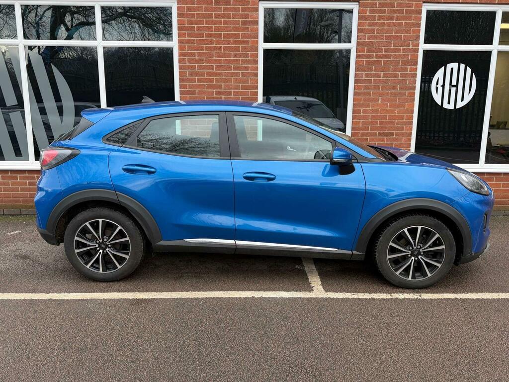 Ford Puma 1.0T Ecoboost Mhev Titanium Dct Euro 6 Ss YG72TNX Blue #2