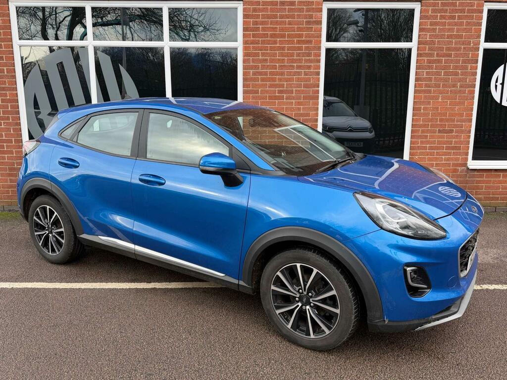 Ford Puma 1.0T Ecoboost Mhev Titanium Dct Euro 6 Ss Blue