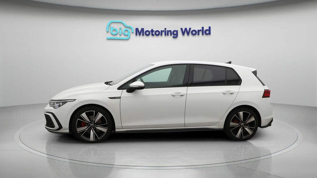 Volkswagen Golf Gtd White #4