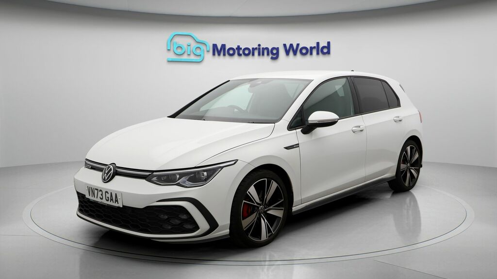 Volkswagen Golf Gtd White #3