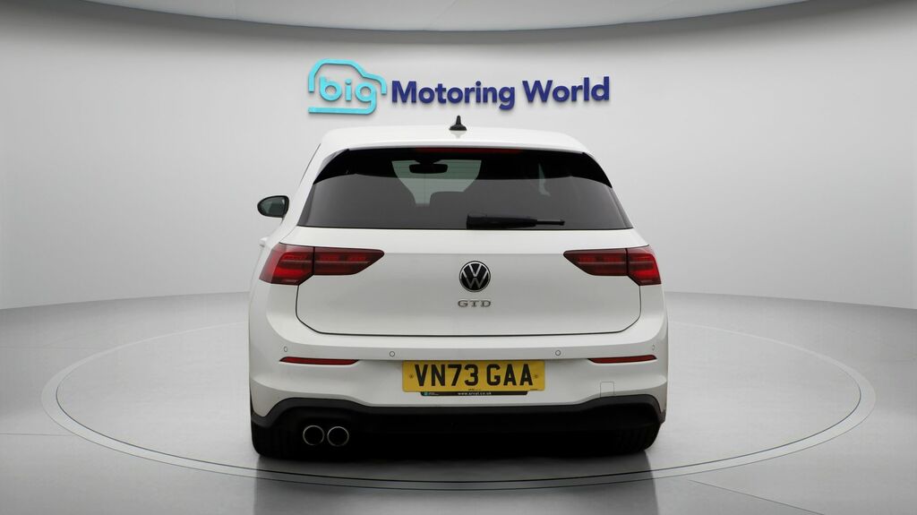 Volkswagen Golf Gtd White #6