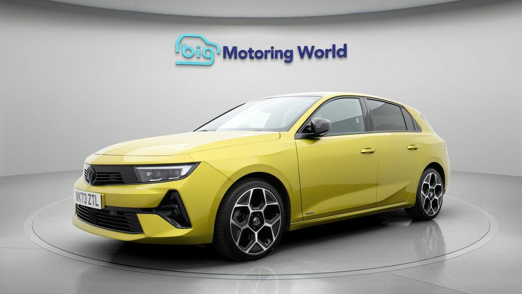 Vauxhall Astra Ultimate VK73ZTL Yellow #3