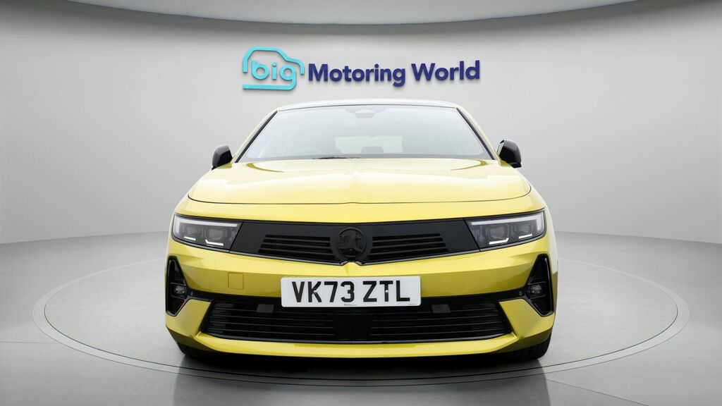 Vauxhall Astra Ultimate VK73ZTL Yellow #2