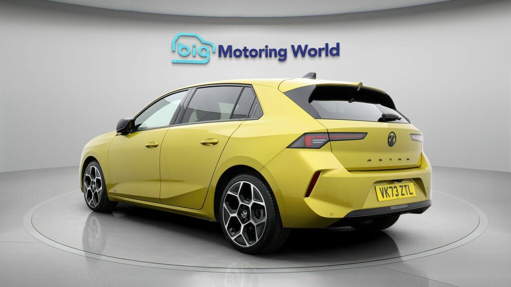 Vauxhall Astra Ultimate VK73ZTL Yellow #5