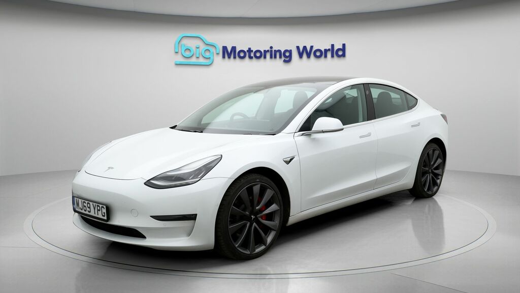 Tesla Model 3 Performance White #3