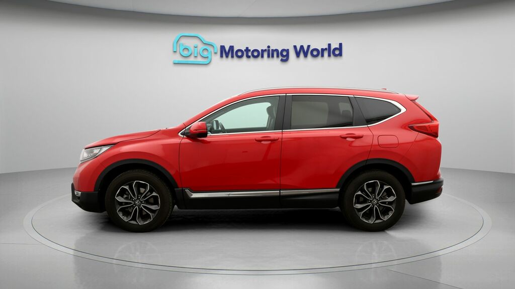Honda Cr-V Ex Red #4
