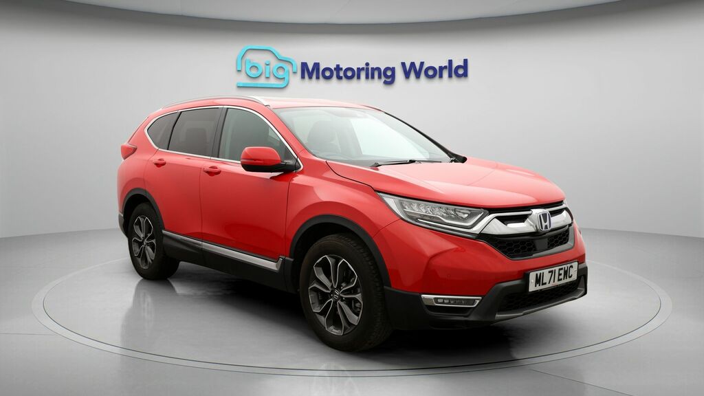 Honda Cr-V Ex Red