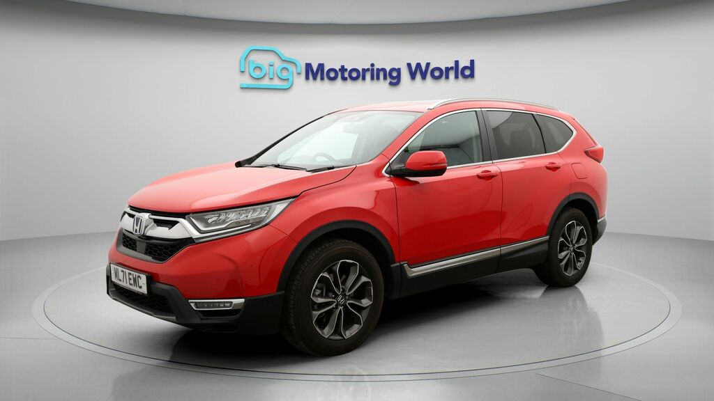 Honda Cr-V Ex Red #3