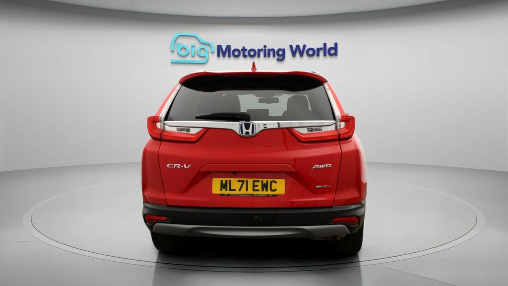 Honda Cr-V Ex Red #6