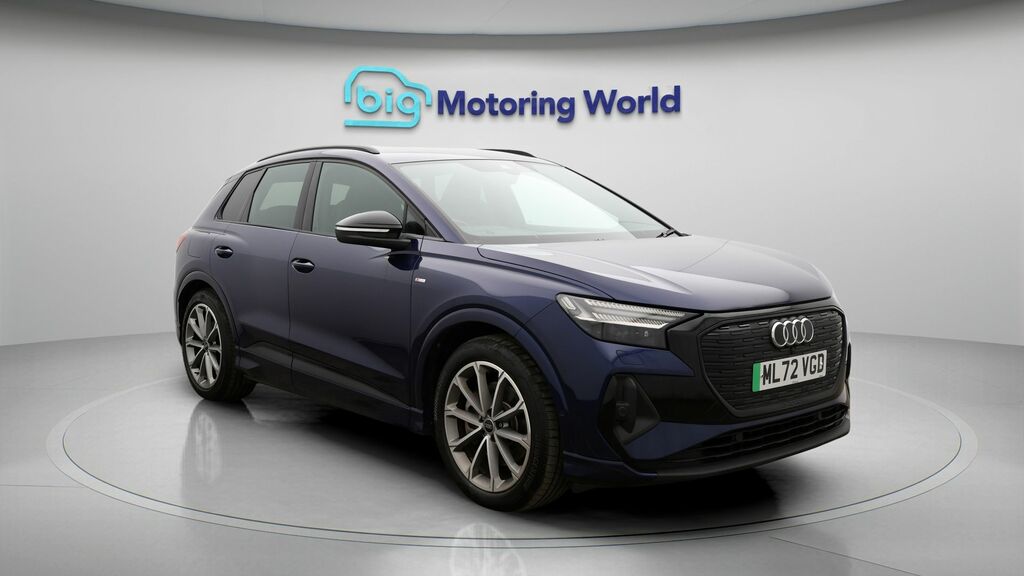 Audi Q4 E Tron Edition 1 Blue