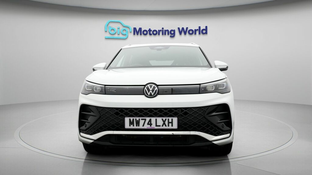 Volkswagen Tiguan R-line MW74LXH White #2