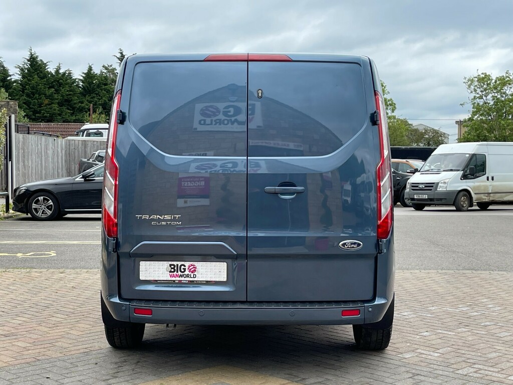Ford Transit Custom 300 Tdci 130 L2h1 Limited Ecoblue Lwb Low Roof Fwd FP70FJU Blue #5