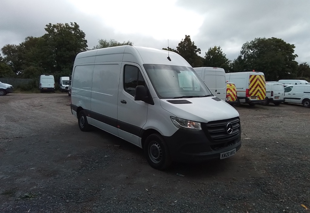Mercedes-Benz Sprinter 316 Cdi 163 L2h2 Mwb High Roof Rwd White