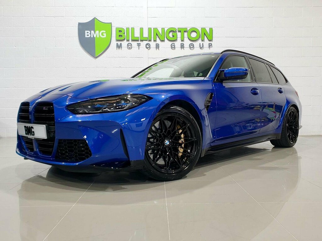 BMW M3 Estate 3.0 Biturbo Competition Touring Steptronic FX25HNF Blue #3