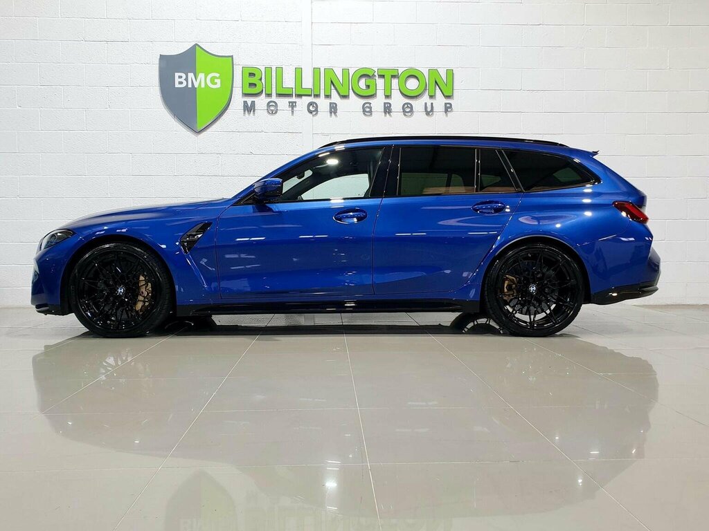 BMW M3 Estate 3.0 Biturbo Competition Touring Steptronic FX25HNF Blue #4