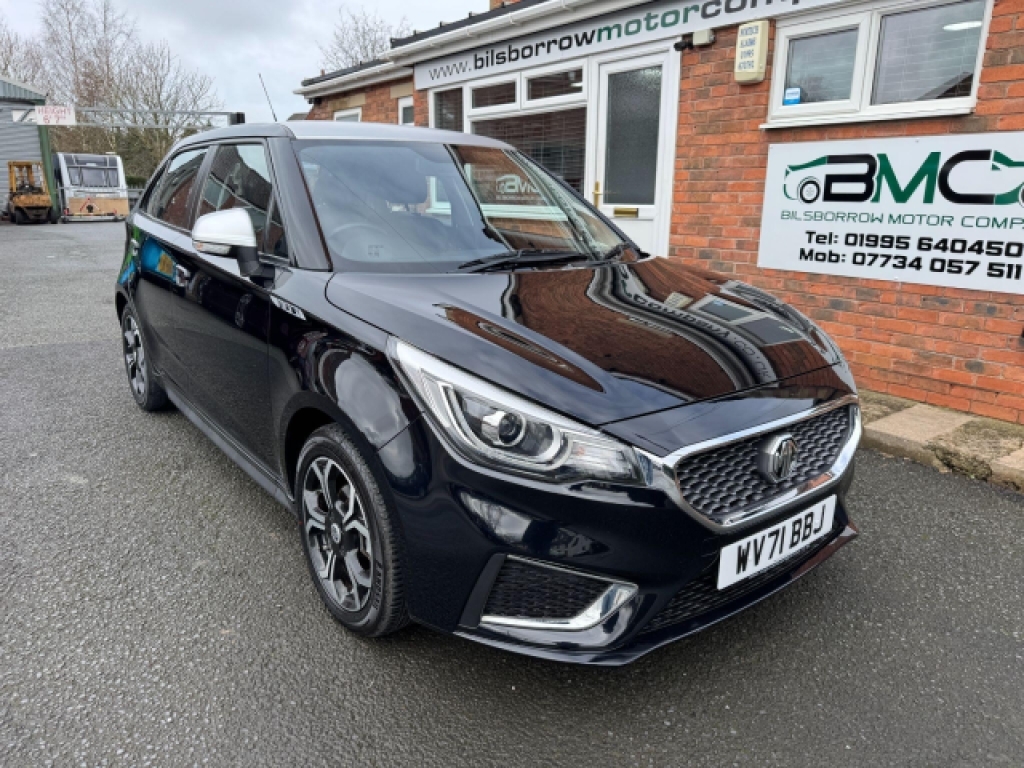 MG MG3 1.5 Vti-tech Exclusive Nav Euro 6 S S Black