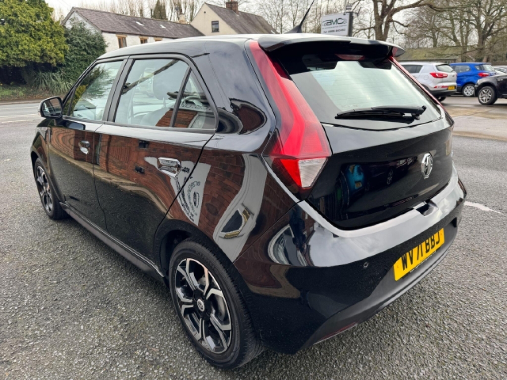 MG MG3 1.5 Vti-tech Exclusive Nav Euro 6 S S WV71BBJ Black #4