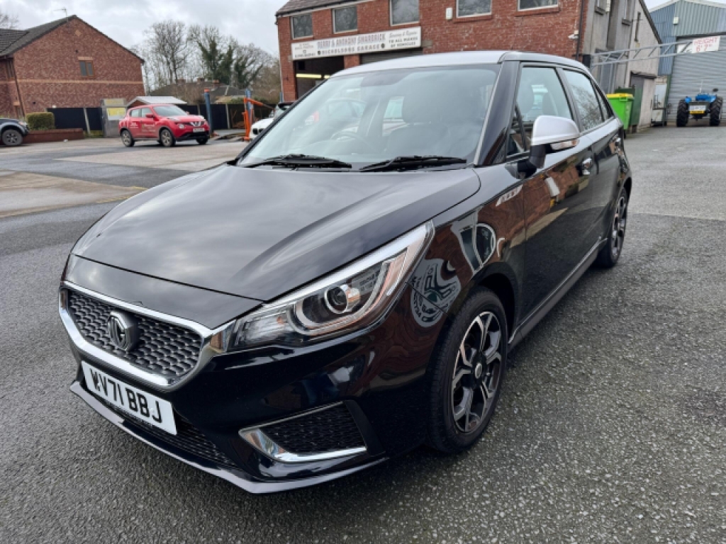 MG MG3 1.5 Vti-tech Exclusive Nav Euro 6 S S WV71BBJ Black #3