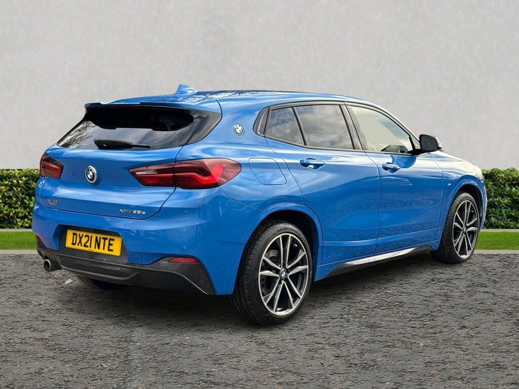 BMW X2 Xdrive 25E M Sport Blue #3
