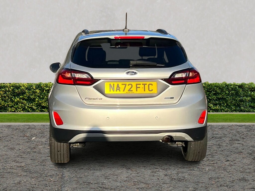 Ford Fiesta 1.0 Ecoboost Hybrid Mhev 125 Active NA72FTC Silver #4