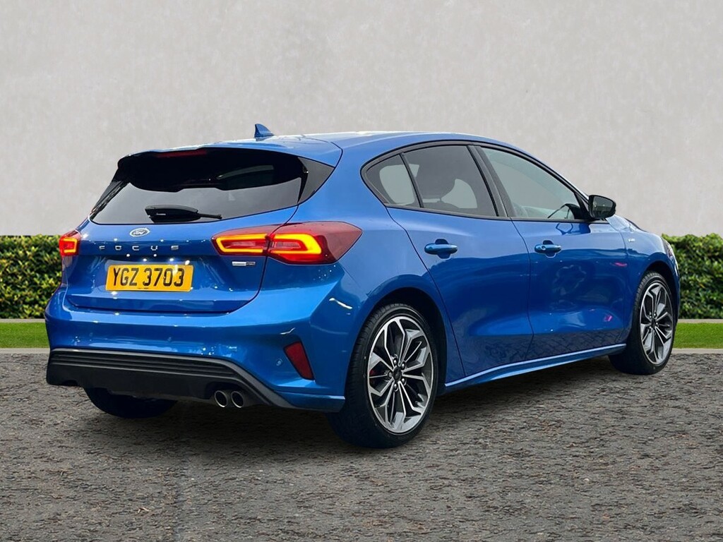 Ford Focus 1.0 Ecoboost Hybrid Mhev 155 St-line Vignale YGZ3703 Blue #3