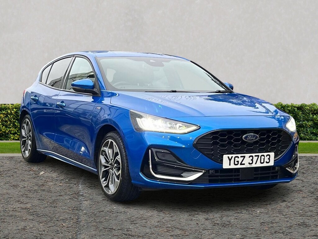 Ford Focus 1.0 Ecoboost Hybrid Mhev 155 St-line Vignale Blue