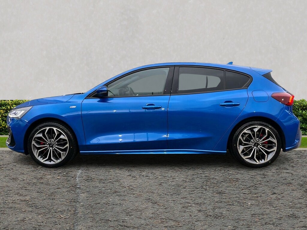 Ford Focus 1.0 Ecoboost Hybrid Mhev 155 St-line Vignale YGZ3703 Blue #6
