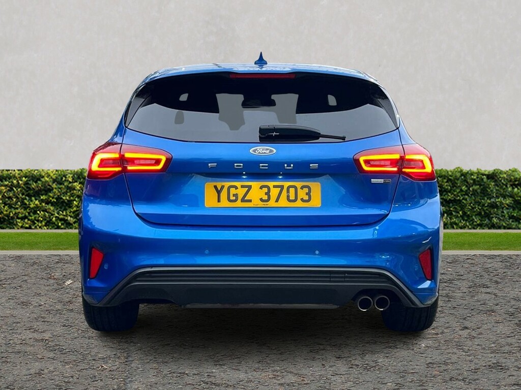 Ford Focus 1.0 Ecoboost Hybrid Mhev 155 St-line Vignale YGZ3703 Blue #4