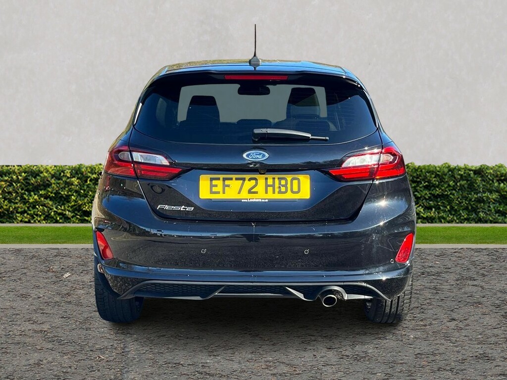 Ford Fiesta 1.0 Ecoboost St-line X EF72HBO Black #4