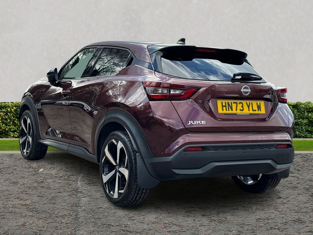 Nissan Juke 1.0 Dig-t 114 Tekna HN73YLW Red #5