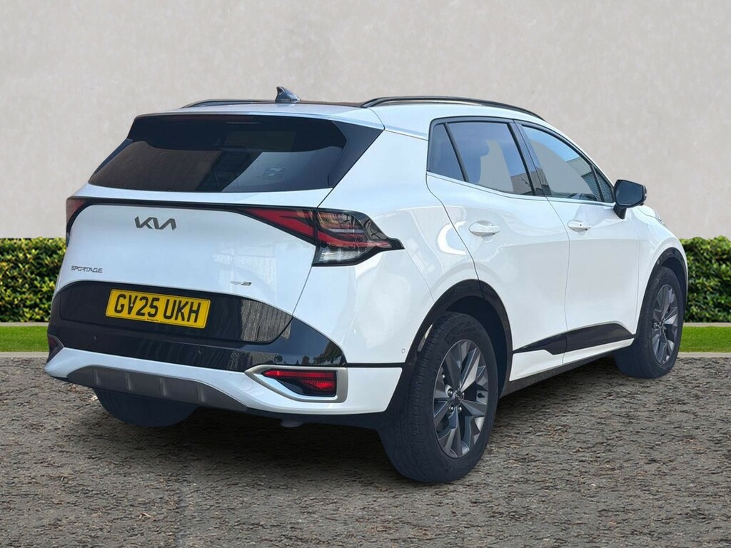 Kia Sportage 1.6T Gdi 207 Hev Gt-line S GV25UKH White #3
