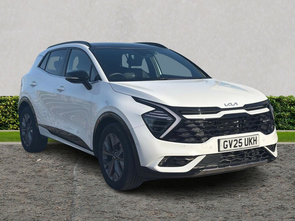 Kia Sportage 1.6T Gdi 207 Hev Gt-line S White