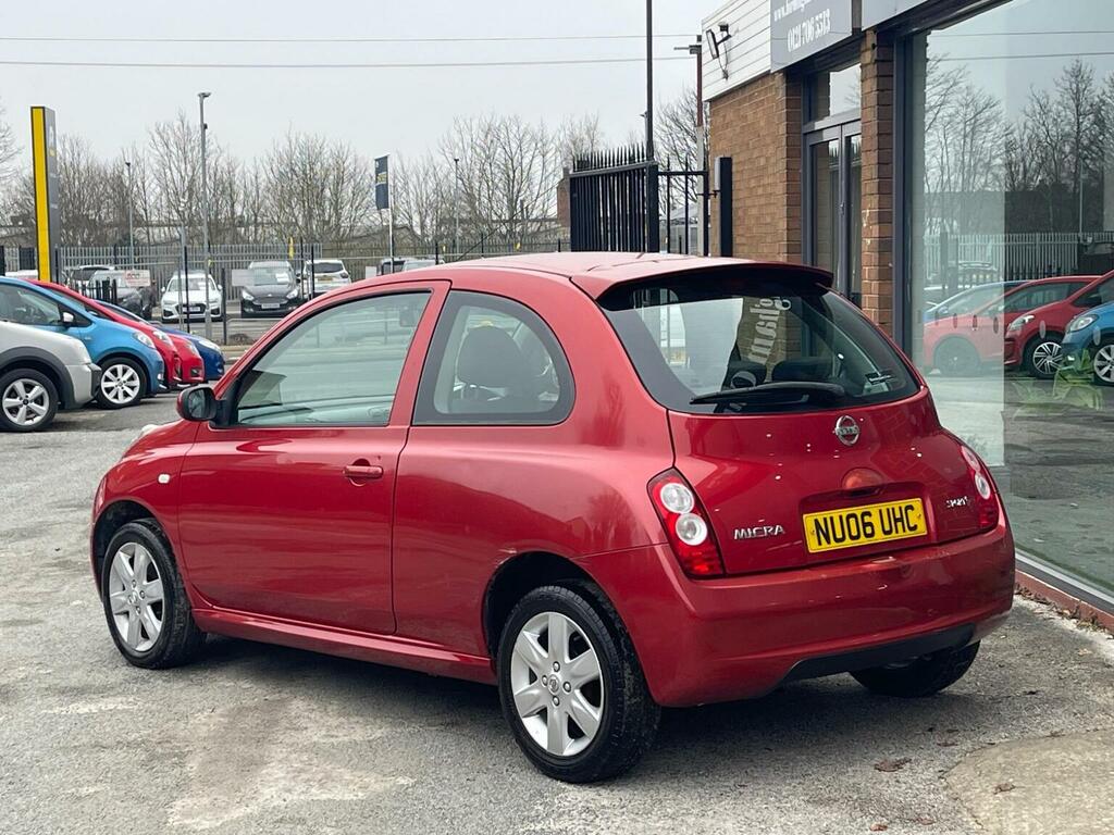 Nissan Micra Hatchback 1.2 Sport 200606 NU06UHC Red #5