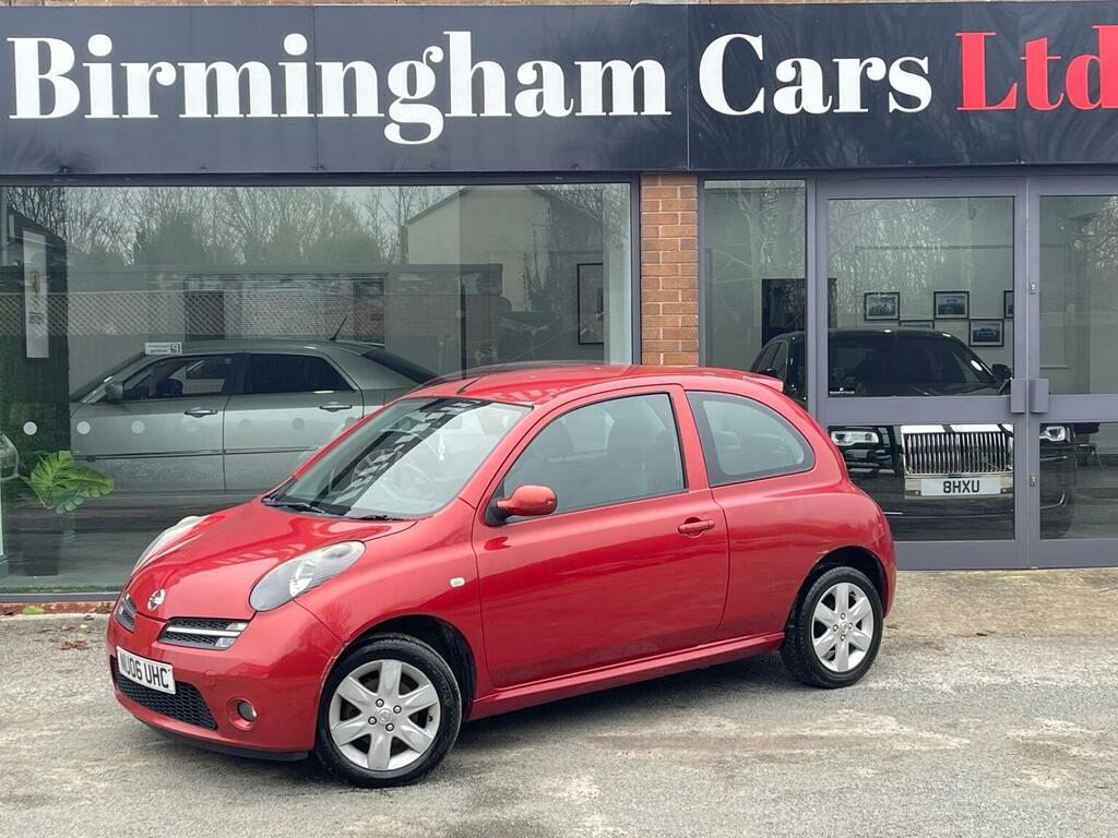 Nissan Micra Hatchback 1.2 Sport 200606 Red
