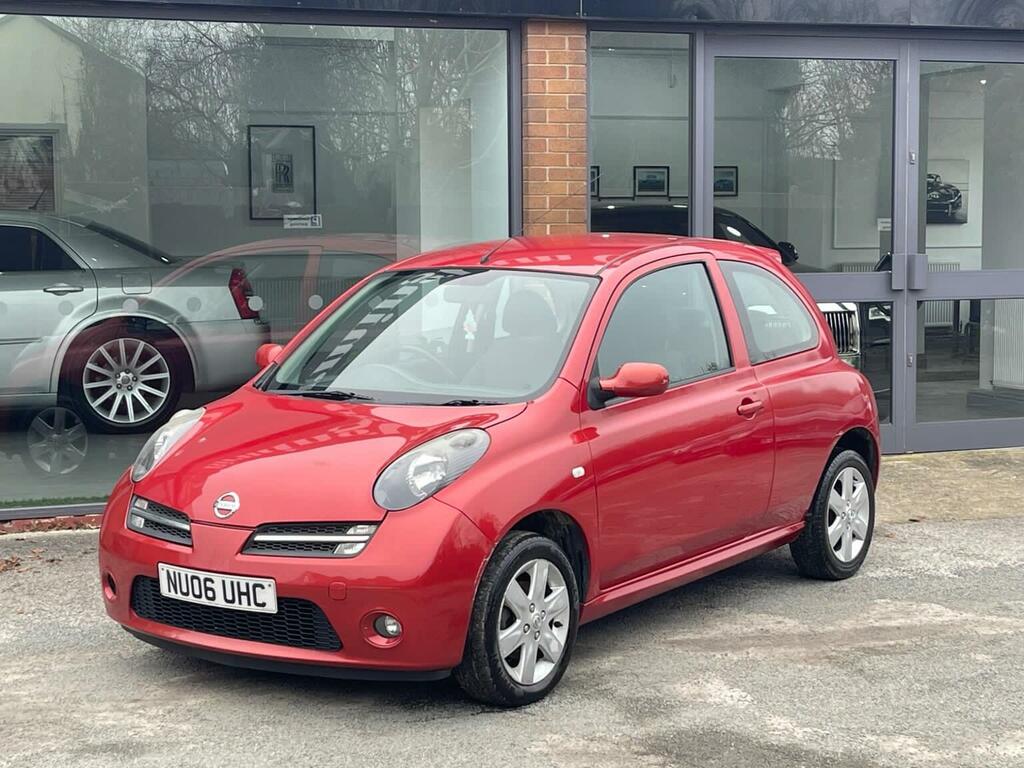 Nissan Micra Hatchback 1.2 Sport 200606 NU06UHC Red #3
