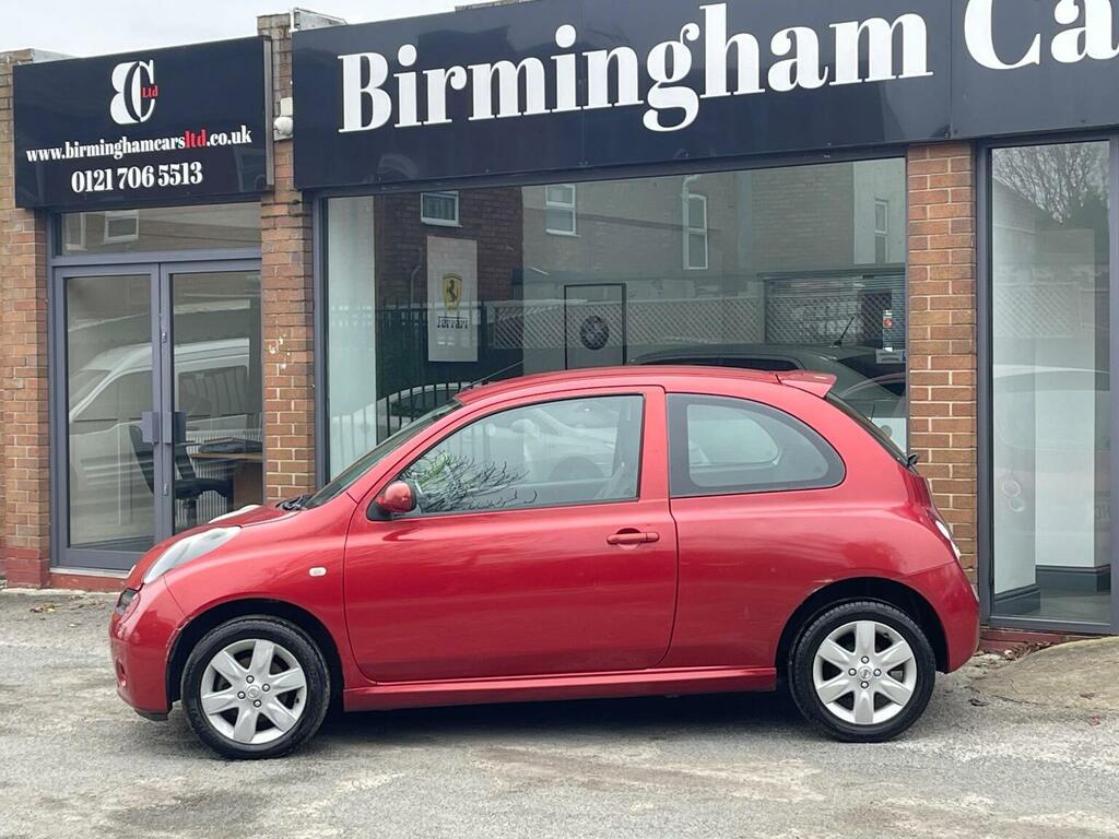 Nissan Micra Hatchback 1.2 Sport 200606 NU06UHC Red #4