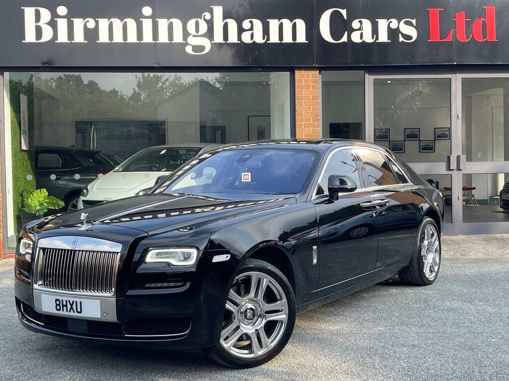 Rolls-Royce Ghost Saloon 6.6 V12 Euro 6 201515 Black #4