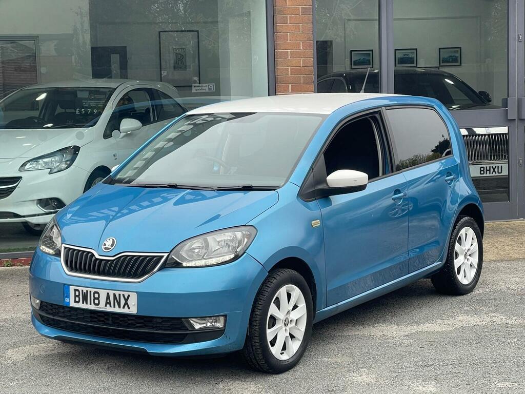 Skoda Citigo Hatchback 1.0 Mpi Colour Edition Euro 6 2018 Blue #3