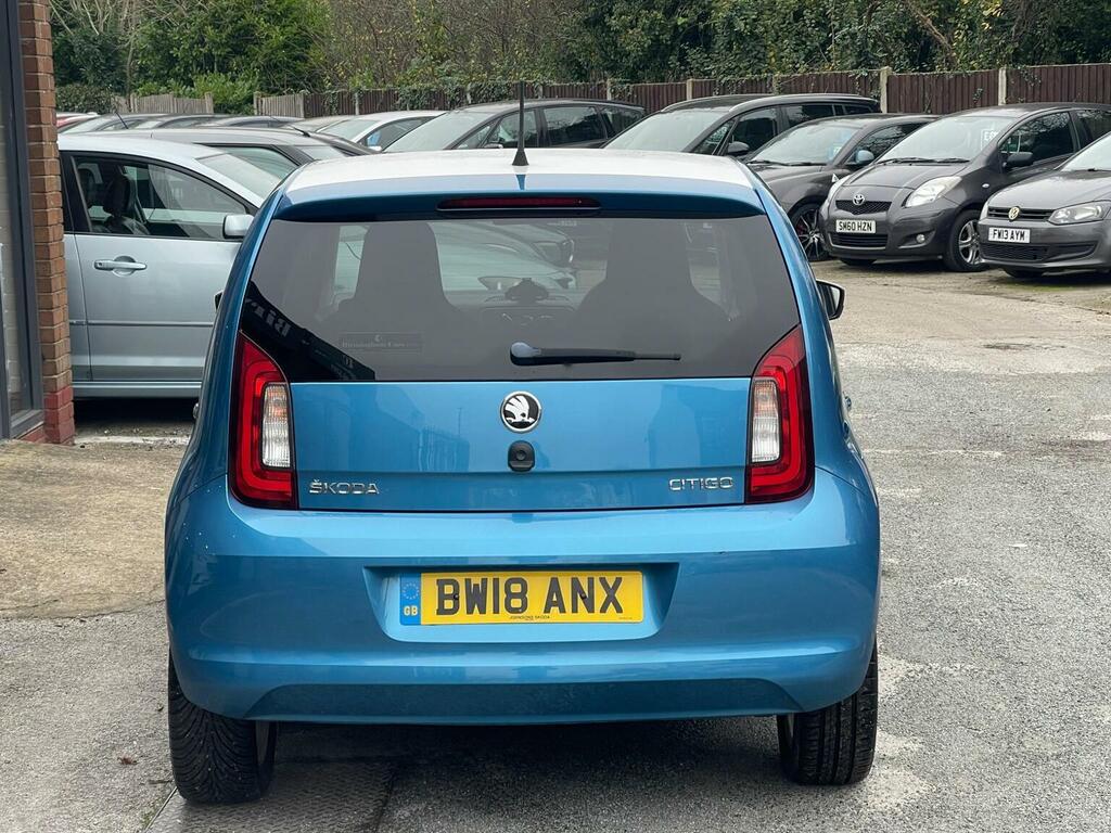 Skoda Citigo Hatchback 1.0 Mpi Colour Edition Euro 6 2018 Blue #6