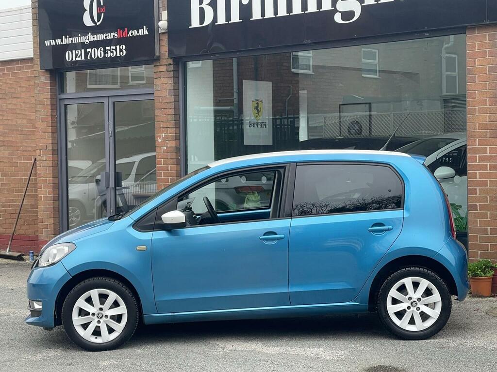 Skoda Citigo Hatchback 1.0 Mpi Colour Edition Euro 6 2018 Blue #4