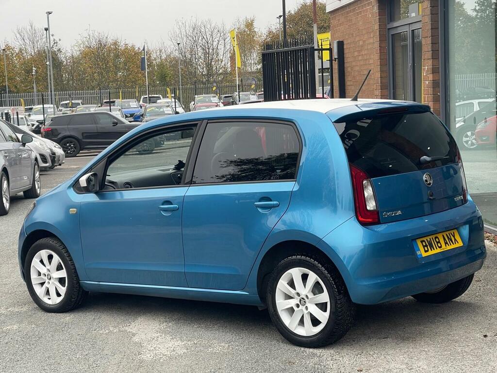 Skoda Citigo Hatchback 1.0 Mpi Colour Edition Euro 6 2018 Blue #5