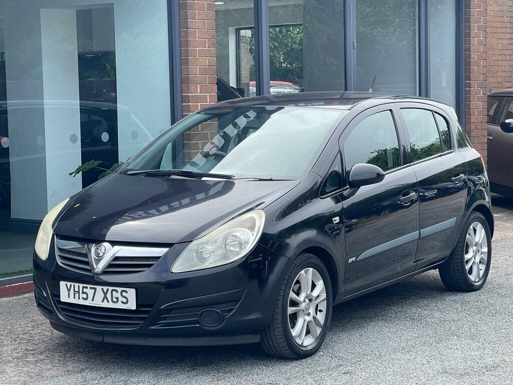 Vauxhall Corsa Hatchback 1.2I 16V Life 200757 YH57XGS Black #2