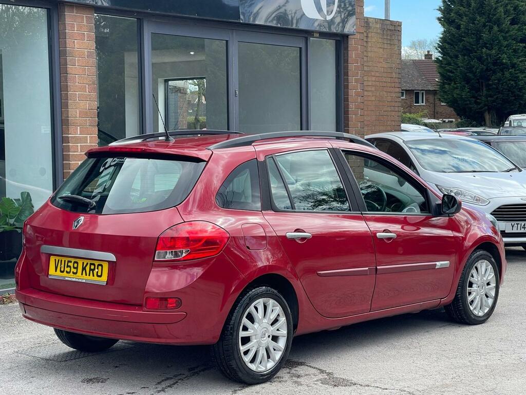 Renault Clio Estate 1.2 Dynamique Sport Tourer 200959 VU59KRO Red #6