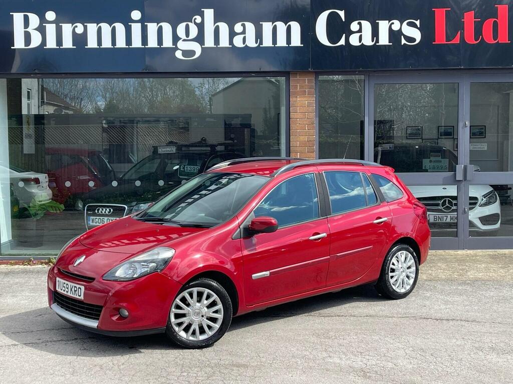 Renault Clio Estate 1.2 Dynamique Sport Tourer 200959 Red