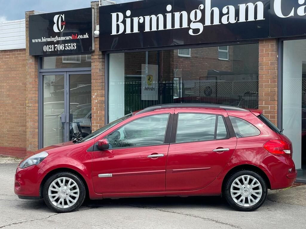 Renault Clio Estate 1.2 Dynamique Sport Tourer 200959 VU59KRO Red #3